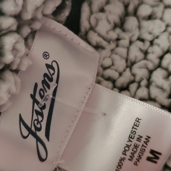 Jostens 20 1/4 quarter zip pull pullover comfy fleece fluff top - Picture 6 of 11